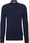 BOSS Sweter Niebieski 50505997-404 