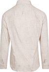 DESOTO Hemd Kent Monochrome Beige Product / Achterkant