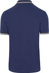 Fred Perry Polo Twin Tipped M3600 Donkerblauw 48A Product / Achterkant
