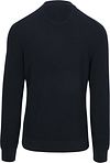 Gant Jersey Half Zip Micro Textured Navy Product / Achterkant