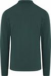 Gant Longsleeve Contrast Piqué Poloshirt Tartan Grön Product / Achterkant