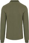 Fred Perry Longsleeve Polo Green W49 Product / Achterkant