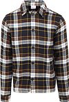 KnowledgeCotton Apparel Cardigan Blu scuro 1190033-7021 blue check