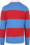 Koszulka rugby McGregor w paski granatowo-czerwone Product / Achterkant