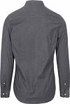 NZA Chemise James Twill Mélange Marine Product / Achterkant