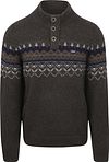 NZA Tröja Iker Nordic Wool Blend Hassel 25KN487-1198