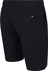 Pantalones cortos de lino de No Excess en azul marino Product / Achterkant