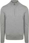 Profuomo Half Zip Pullover Luxury Grijs PP2J00010B-C1 kopen | Suitable