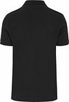 Profuomo Piqué Poloshirt Svart Product / Achterkant
