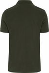 Profuomo Piqué Polo Shirt Army Product / Achterkant
