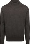 Profuomo Turtleneck Pullover Merino Dark Brown order online | PPWJ30004C-H2 | Suitable Slovenia