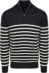 Steppin' Out Half-Zip Trui Breton Stripe Navy PUHZ-BRETON-NAVY-SO-26.01 kopen | Suitable