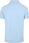 Steppin' Out Polo Piqué Classic Lichtblauw Product / Achterkant