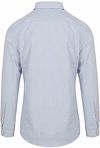 Camisa Oxford de rayas Suitable en azul claro Product / Achterkant