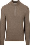 Suitable Half Zip Pullover Patch Taupe PU-COWO-HZP-STBL-25.01 FCD D. Taupe 39861 order online | Suitable