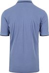 Suitable Respect Polo Tip Ferry Blauw Product / Achterkant