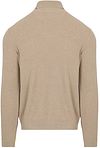 Suitable Rollkragenpullover Structure Melange Sand Product / Achterkant