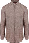 Suitable Skjorte i Lin Taupe SH-LIN-CLAS-24.04
