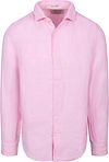 Køb Superdry Riviera Skjorte Hør Classic Lyserød M4011103A-J3B | Suitable