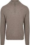 Steppin' Out Sweter Brązowy SM1204.0003-3400