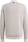 Sweter Vanguard z półzamkiem w strukturalnym splocie, w kolorze ecru Product / Achterkant