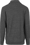 Pullover de media cremallera CASAMODA verde oscuro Product / Achterkant