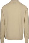 Scotch and Soda Essential sweter z mieszanki wełny ecru Product / Achterkant