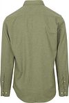 Camicia McGregor in flanella mélange verde salvia Product / Achterkant