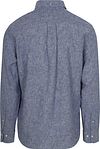GANT Camisa Lino Algodón Blauw Product / Achterkant