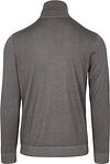 Jersey de cuello alto de merino Marc O'Polo en gris Product / Achterkant