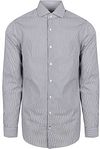 Steppin' Out Koszula Niebieski SH-STEPP-CaW-06 Pin stripe Navy