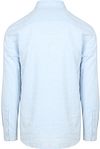 McGregor Chemise Linen Blend Bleu Clair Product / Achterkant
