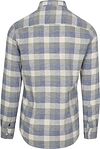 NZA Shirt Picton Linen Blend Checks Blue Product / Achterkant