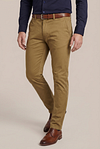 Suitable Chino Plato Khaki Model / Voorkant