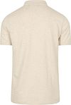 Passande mang Poloshirt Kräm Product / Achterkant