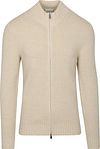 Profuomo Strickjacke Boiled Wolle Ecru kaufen | PPVJ30015B-F | Suitable
