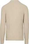 Pullover Suitable in lana bollita écru Product