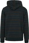 Scotch and Soda Hoodie Contrast Donkergroen Product / Achterkant