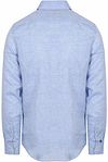 Suitable Hemd Leinen Hellblau Product / Achterkant