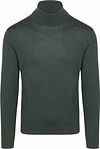 Suitable Pull Col Roulé Merino Mélanger Vert Foncé PU-MRI-C-24 195416 Green commander en ligne | Suitable