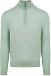 Suitable Pull Demi-Zip Laine Mérinos Vert PU-MRI-HZ-24 241964 Green Mint commander en ligne | Suitable