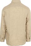 Tommy Hilfiger Hemd Leinen Beige Product / Achterkant