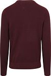 Tommy Hilfiger Structure Pullover Burgundy Product / Achterkant