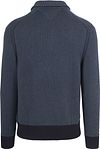 Tommy Hilfiger Strickjacke Mouliné Navy Product / Achterkant