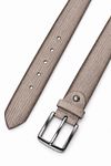 Suitable Riem Structuur Suede Beige