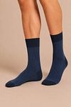 Skarpety Falke Airport Herringstripe granatowe Model / Voorkant