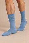 Falke Airport Sock Blue Model / Voorkant