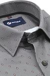 Suitable Shirt Paisley Anthracite Product / Detail