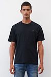 T-Shirt Marc O'Polo blu scuro Model / Voorkant