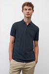Polo Marc O'Polo blu scuro Model / Voorkant